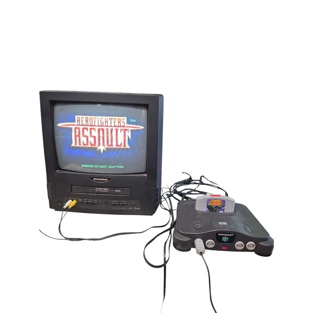 Aerofighters Assault Nintendo 64 N64 Video Game Video System Tested Works